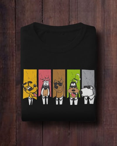 Active Wear Men Full Sleeve Cotton T-Shirt reservoir dogs