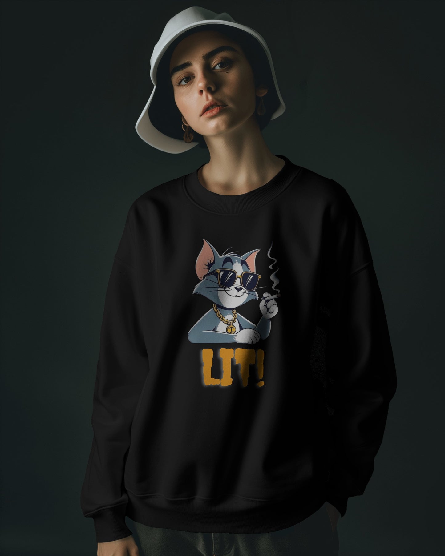 Tom Cat cool Sweatshirt Unisex